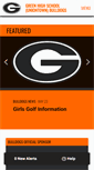 Mobile Screenshot of greenbulldogathletics.com
